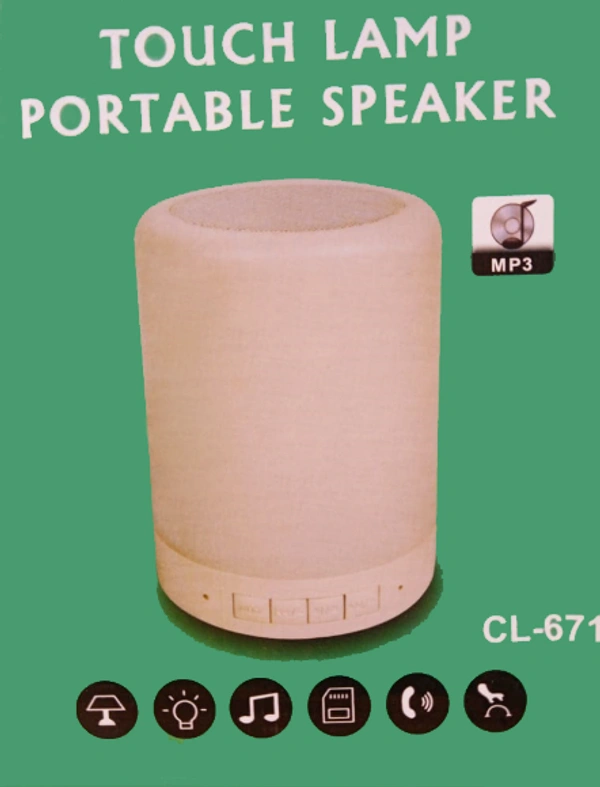 Touch Lamp Portable Speaker